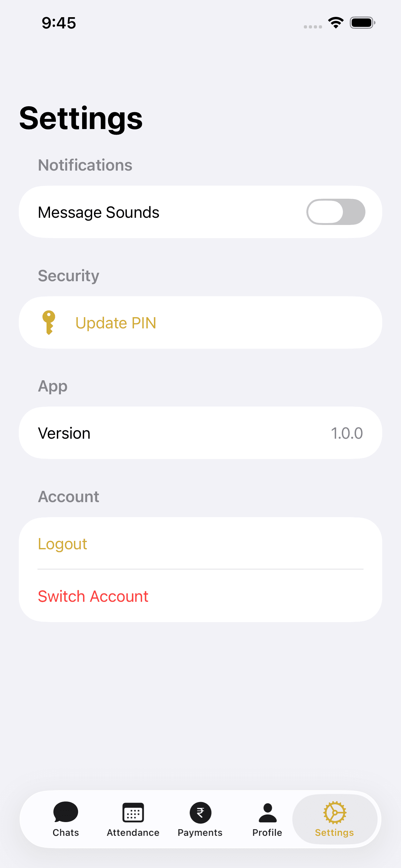 SS Night field app